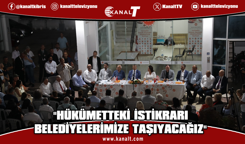 Üstel: Lefkoşa’da UBP’nin hizmet ve icraat dönemini başlatacağız