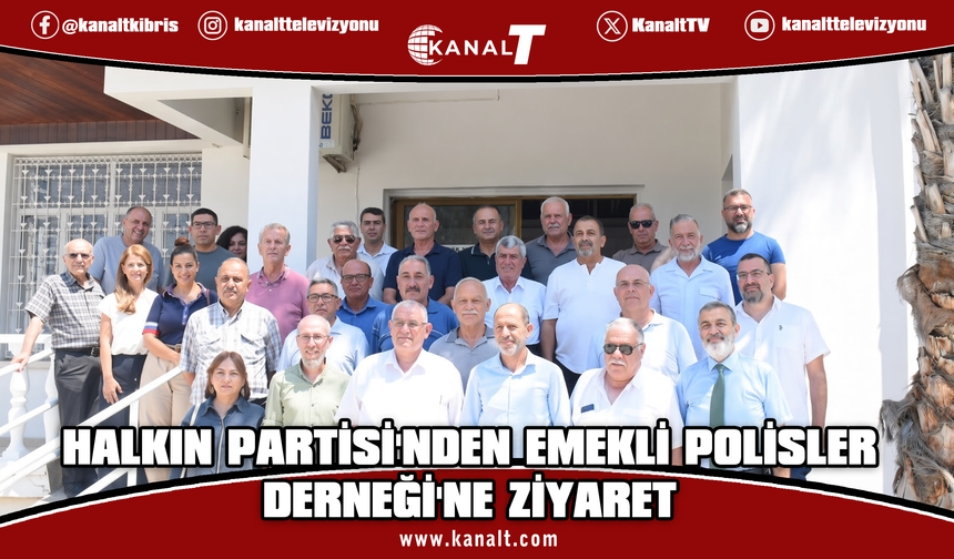 Halkın Partisi, Emekli Polisler Derneği’ni ziyaret etti