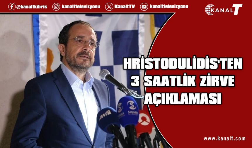 Hristodulidis: BM Genel Sekreteri’nin açıklamasında söylediği zeminde ön hazırlık başladı