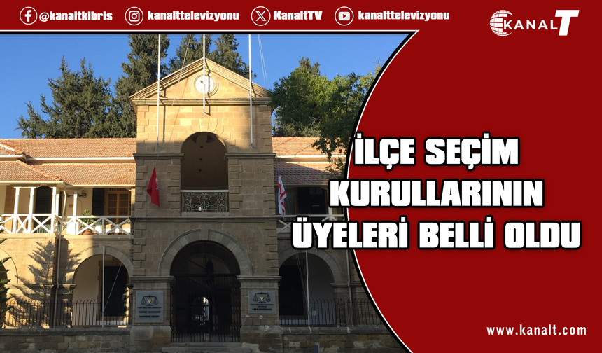 YSK ve İlçe Seçim Kurullarının oluşumu açıklandı