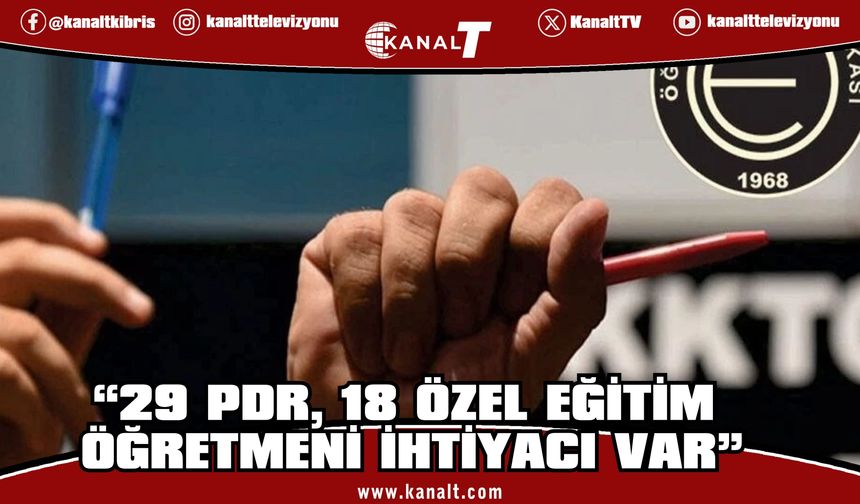 KTOEÖS: Okullarda PDR ve özel eğitim ihtiyaçları görmezden geliniyor