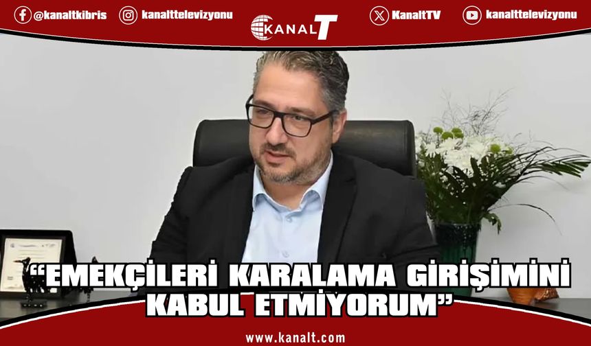 Şenkul’dan belediye çalışanlarına yönelik paylaşımlara tepki