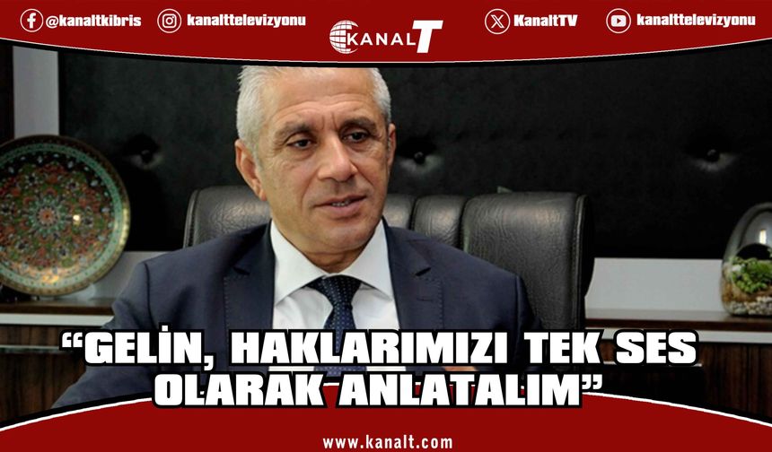 Taçoy’dan Erhürman’a çağrı