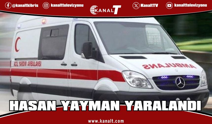 Scooter kazasında sürücü yaralandı