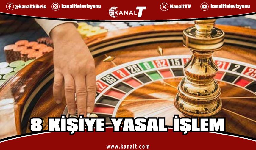 Girne’de kumarhanelerde denetim