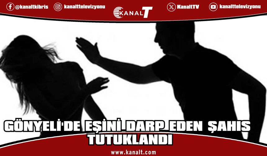 İkamet izinsiz şahıs, eşini darp etti
