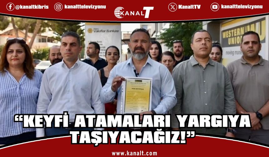 KTAMS, Vakıflar Bankası'ndaki terfiyi protesto etti