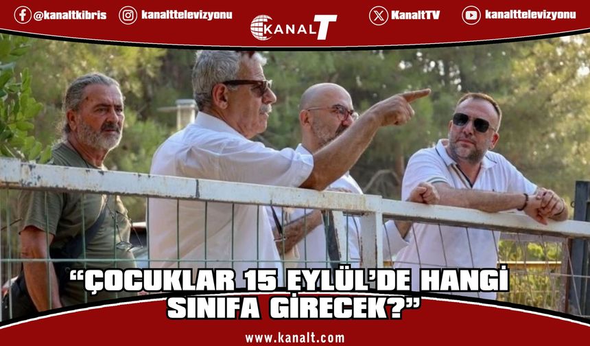 TDP’den Lefke’deki okullar için soru: Çocuklar 15 Eylül’de hangi sınıfa girecek?