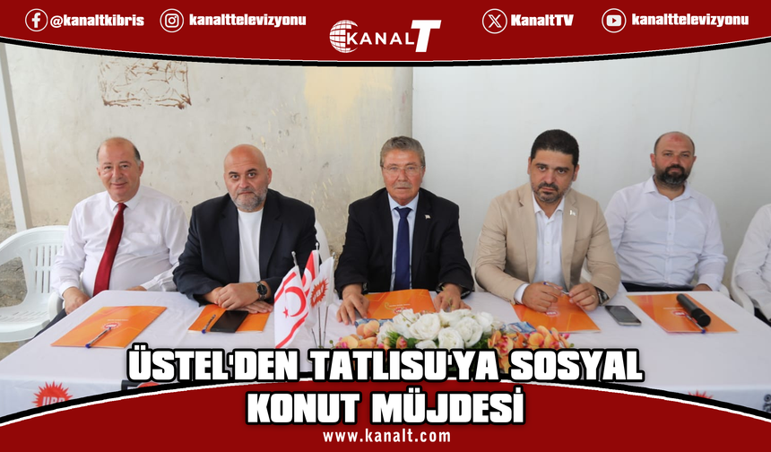 Üstel: Yeni dönem yeni bir siyasi istikrar ve hizmet dönemi olacak