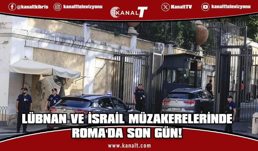 İsrail ile Lübnan arasındaki müzakerelerin 7'nci turu Roma'da sürüyor