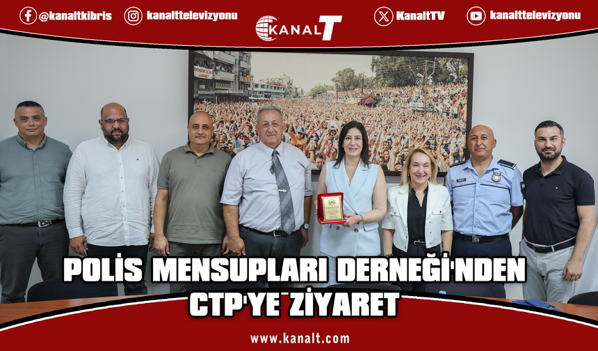 Kıbrıs Türk Polis Mensupları Derneği, CTP’yi ziyaret etti