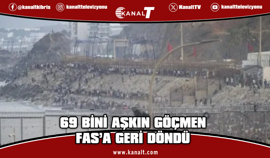 İspanya'ya geçen göçmenlerden 69 bin 500'ü Fas'a geri döndü