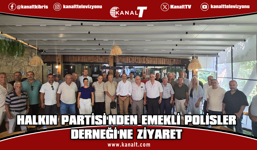 Halkın Partisi'nden Emekli Polisler Derneği'ne ziyaret: Adalet duygusu çöküyor, devlete olan güven sarsılıyor