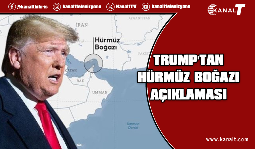 Trump, Hürmüz Boğazı'nı "ABD toprağı" olarak gösteren bir görsel paylaştı