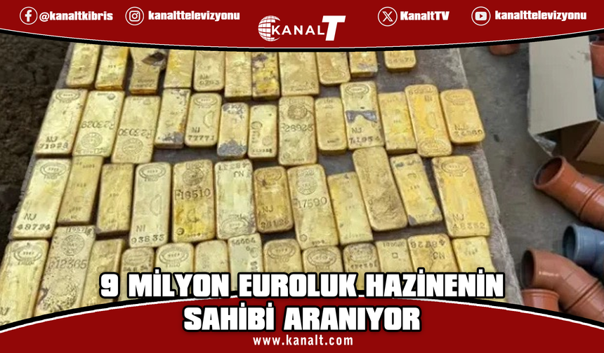 Belçika'da tadilattaki binanın duvarında yaklaşık 9 milyon euro değerinde altın bulundu