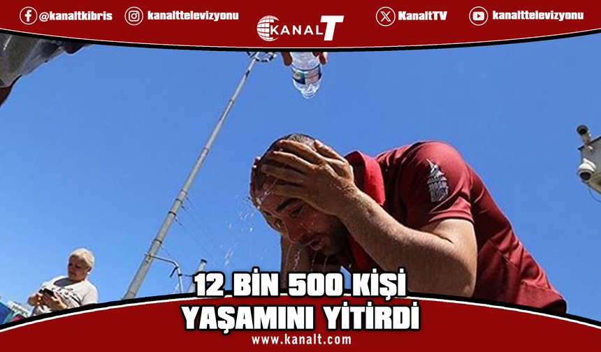 Almanya'da aşırı sıcaklar: 12 bin 500 kişi hayatını kaybetti