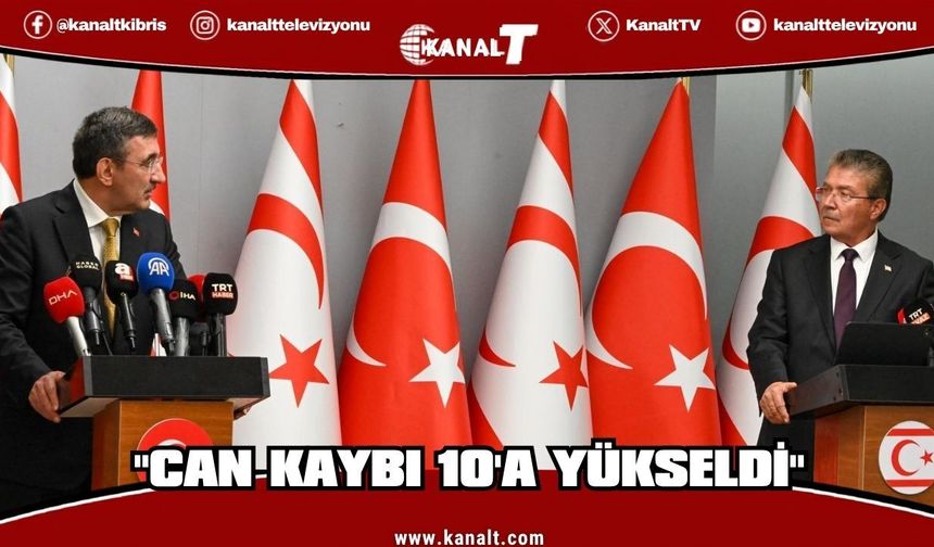 Yılmaz: Bir kişinin daha naaşına ulaşıldı, can kaybı 10’a yükseldi