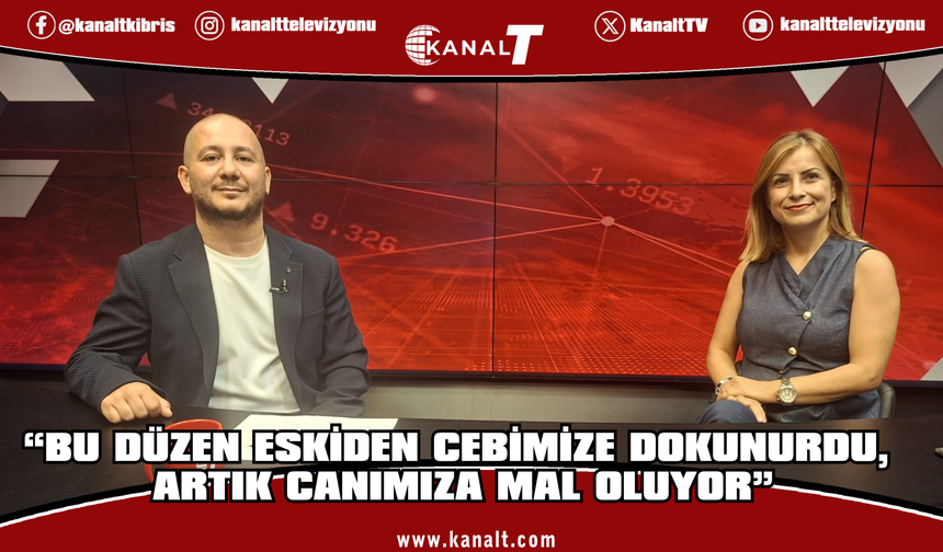 Redif Ekinci: Bu düzen eskiden cebimize dokunurdu, artık canımıza mal oluyor