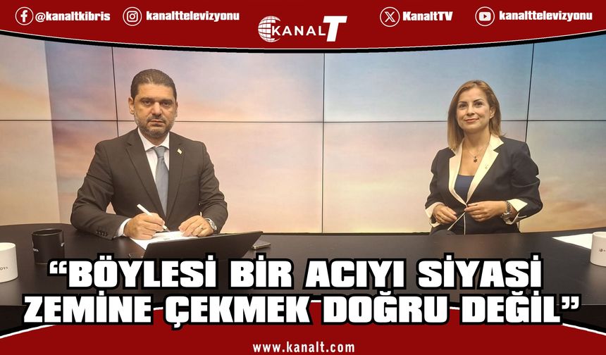 Savaşan: Böylesi bir acıyı siyasi zemine çekmek doğru değil