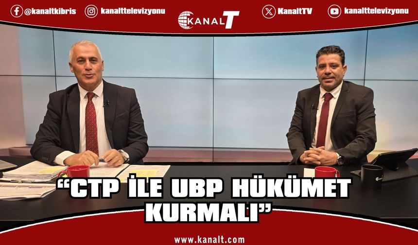 Amcaoğlu: CTP ile UBP hükümet kurmalı