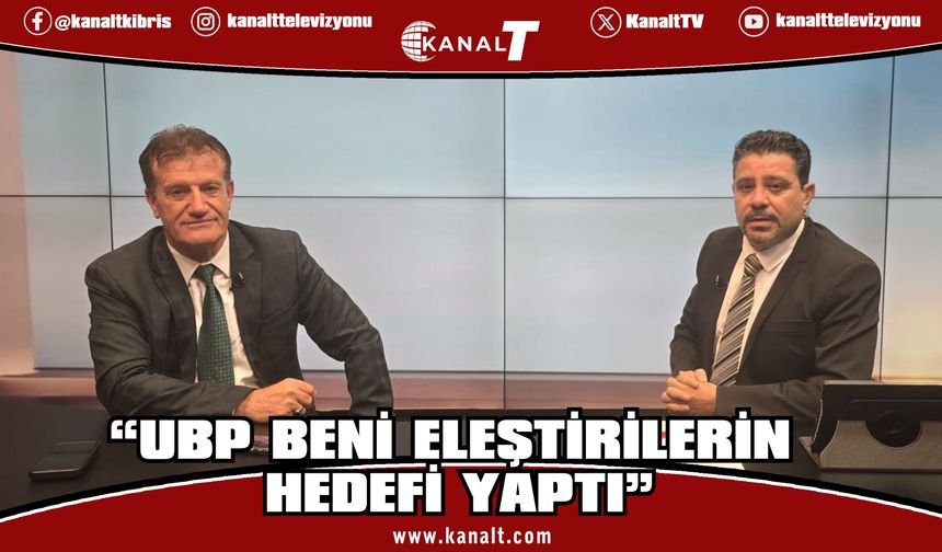Arıklı’dan UBP’ye suçlama: UBP beni eleştirilerin hedefi yaptı