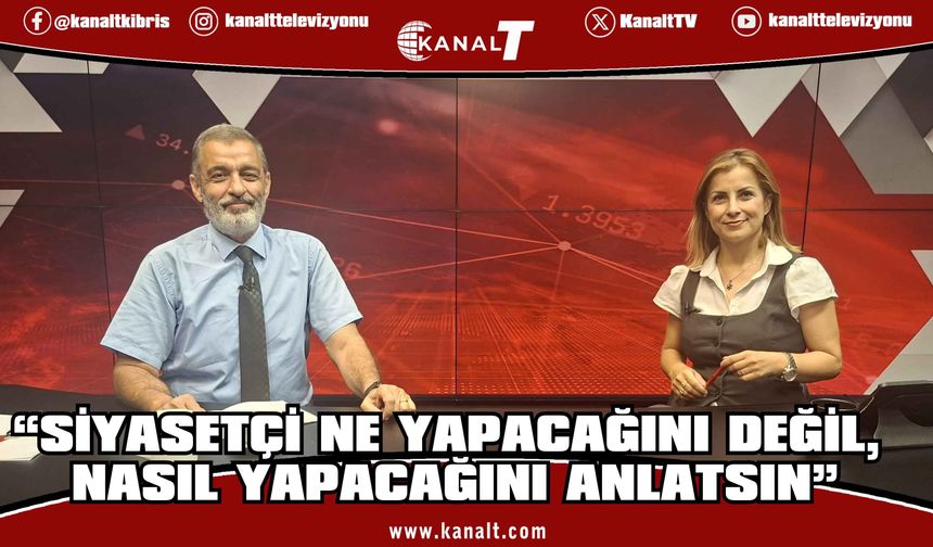 Tanpınar: Siyasetçi ne yapacağını değil, nasıl yapacağını anlatsın