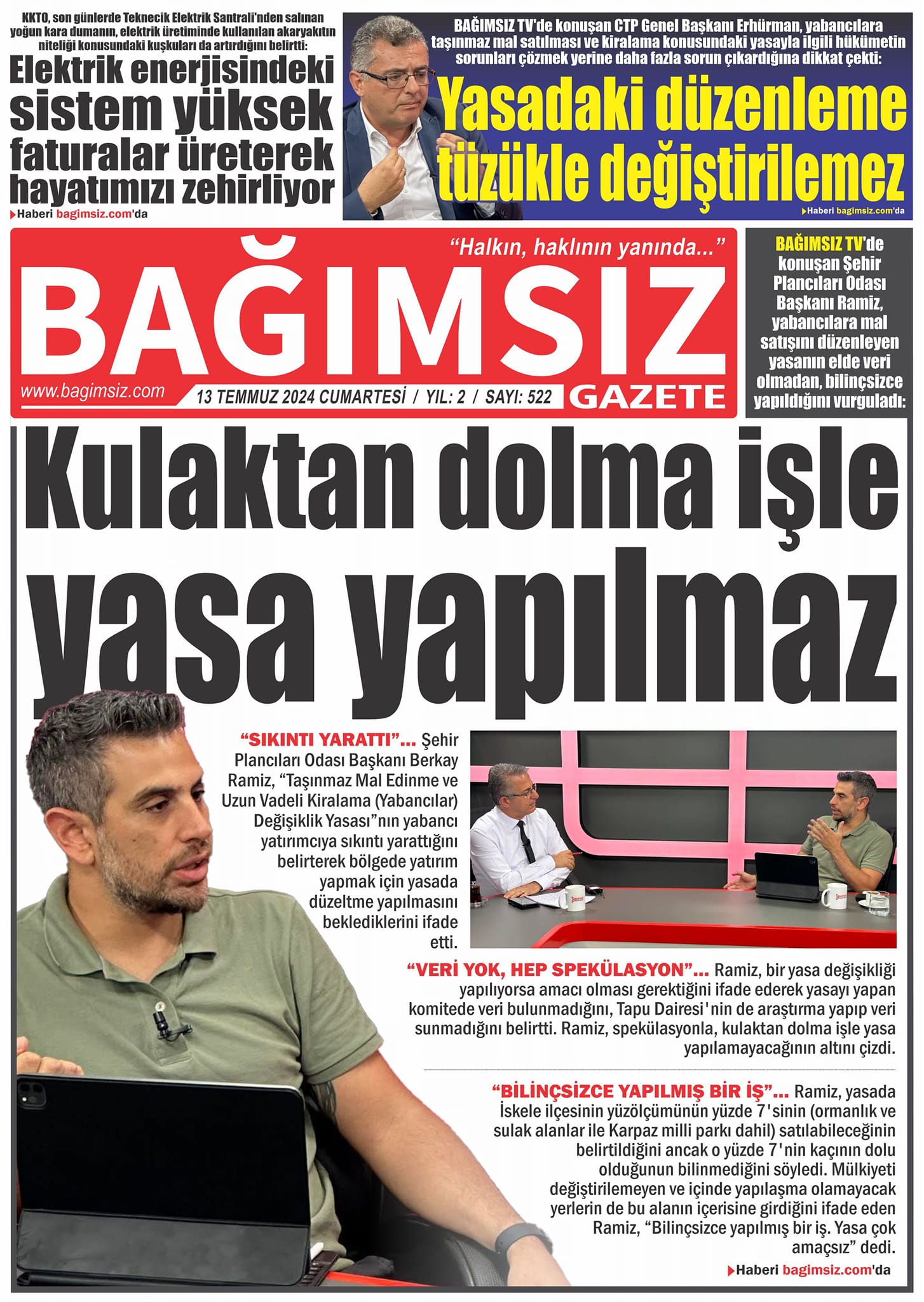 Bağımsız Gazete Temmuz 2024 13