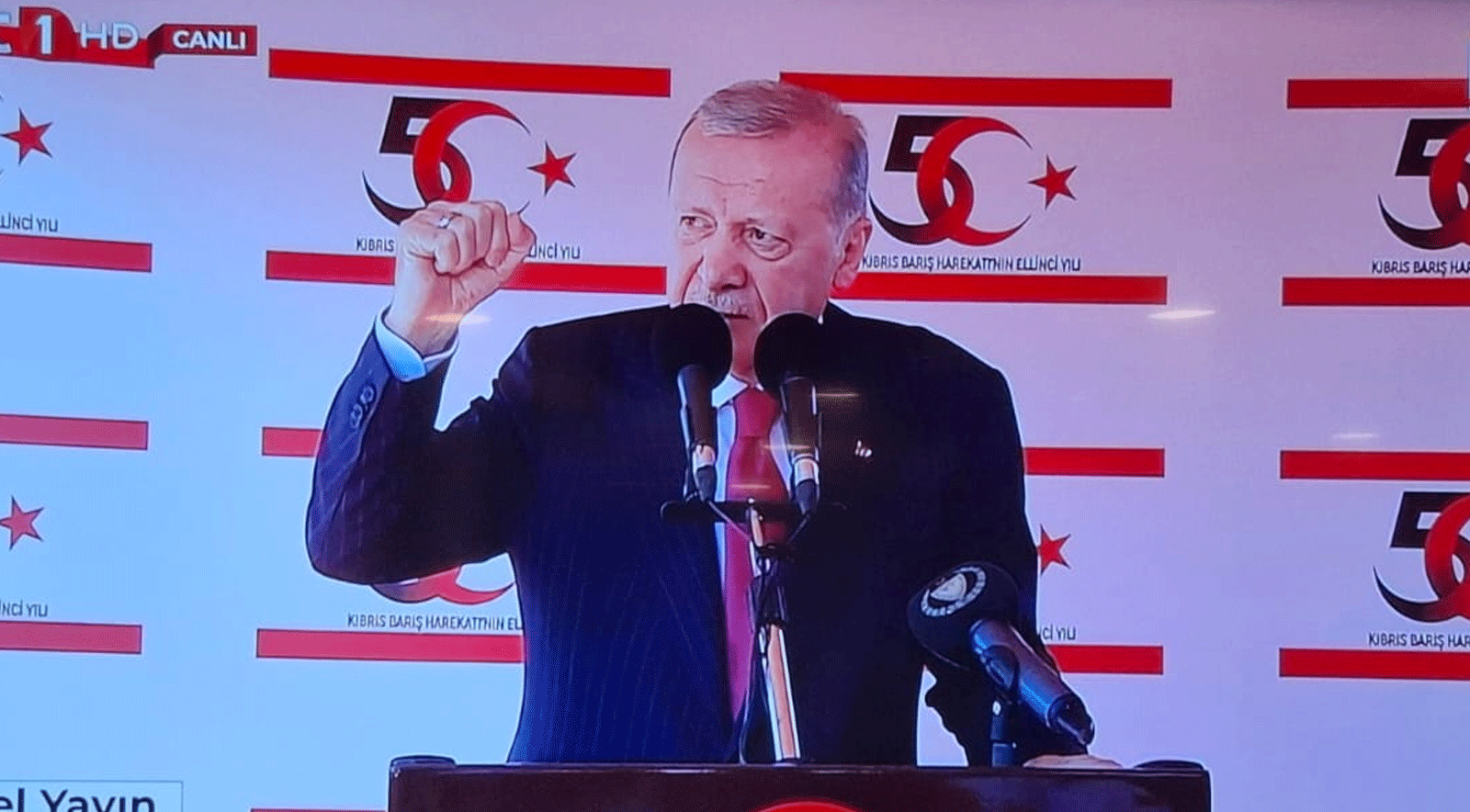 Erdoğan: Kuzey Kıbrıs bizim göz bebeğimizdir