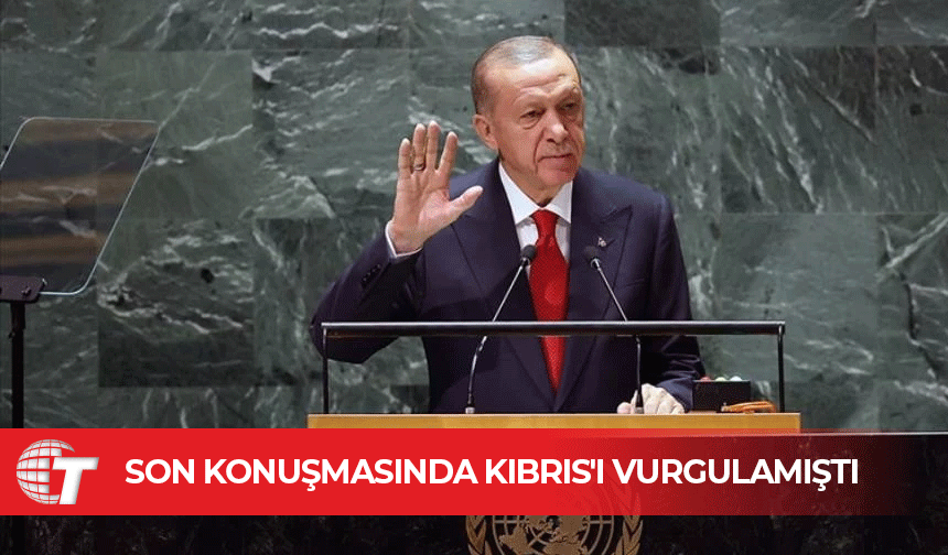 Erdoğan, 14'üncü kez BM Genel Kurulu'nda konuşacak