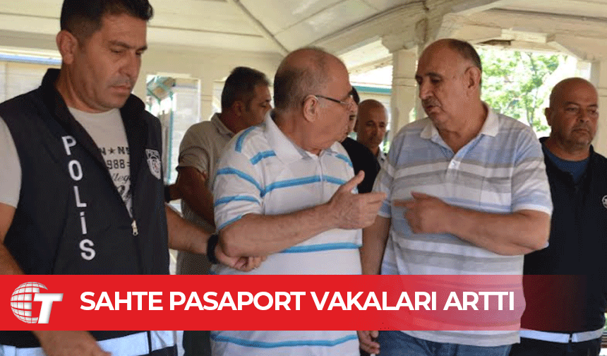 Sahte Almanya pasaportlarıyla Güney Kıbrıs’a geçmeye çalıştılar