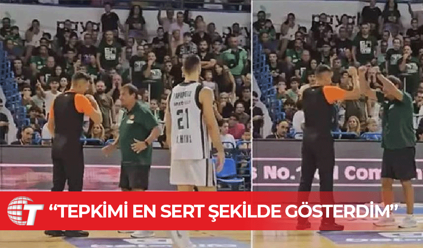 Ergin Ataman’dan açıklama: Tepkimi en sert şekilde gösterdim