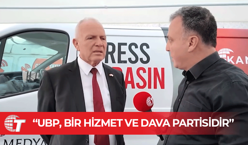 Meclis Başkanı Töre: UBP, bir hizmet ve dava partisidir