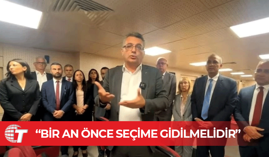 Tufan Erhürman’dan erken seçim çağrısı