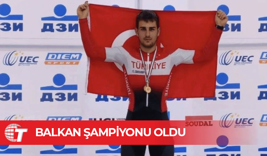 Emre Kaplan Balkan Şampiyonu!