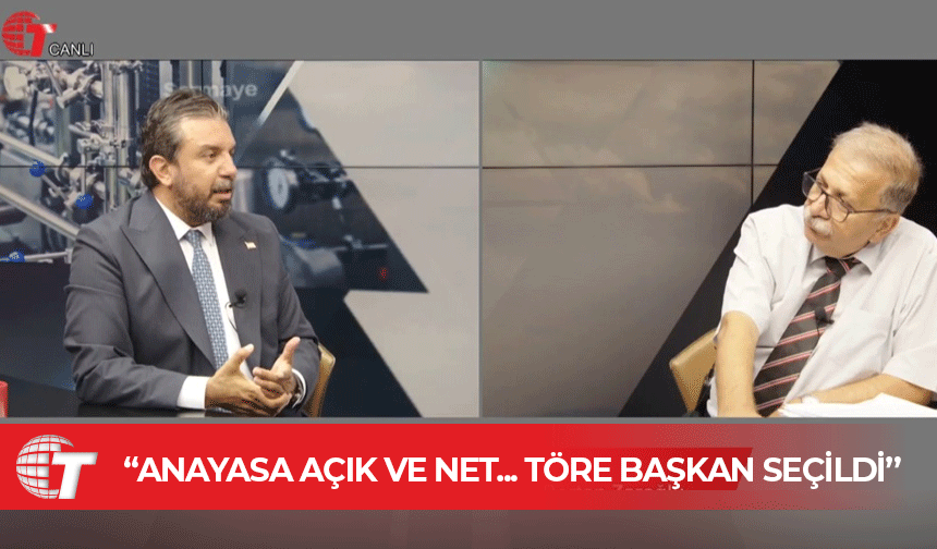 Bertan Zaroğlu: Zorlu Töre, anayasa ve içtüzüğe göre Meclis Başkanı seçildi