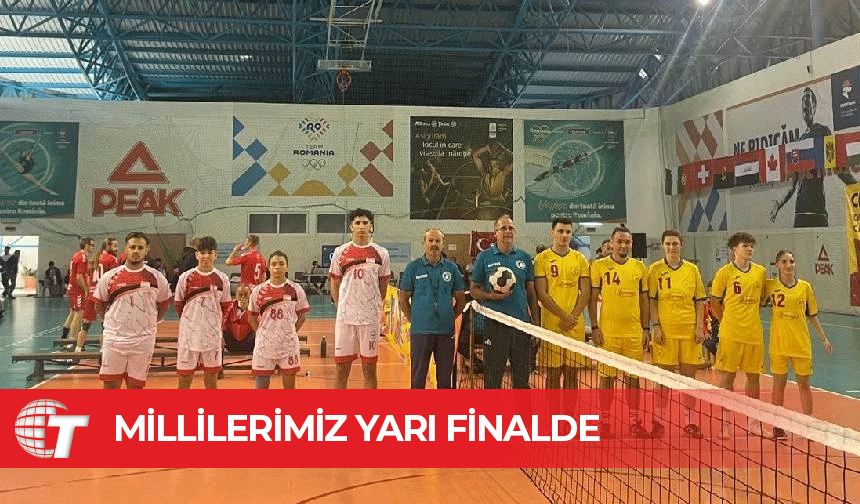 KKTC Futbol Tenisi Milli Takımı yarı finalde