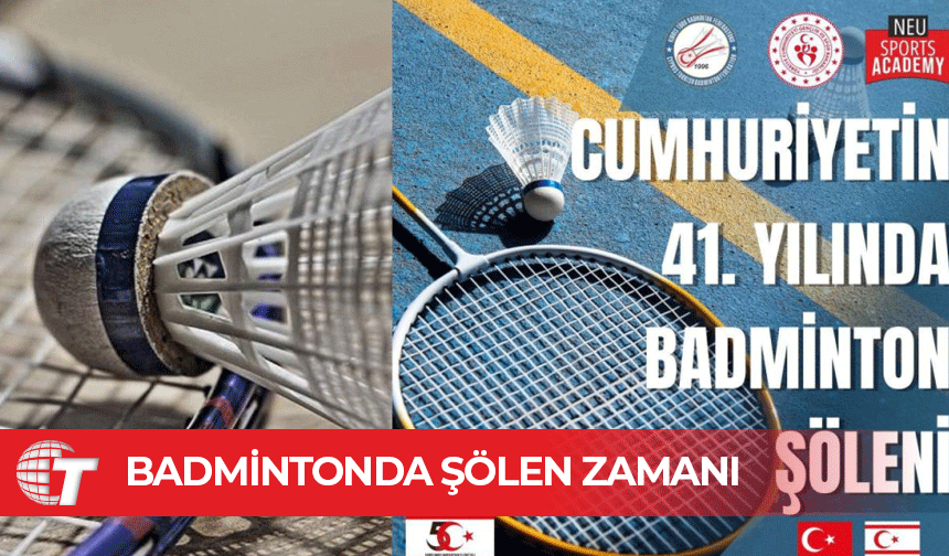 Badminton Şöleni düzenleniyor