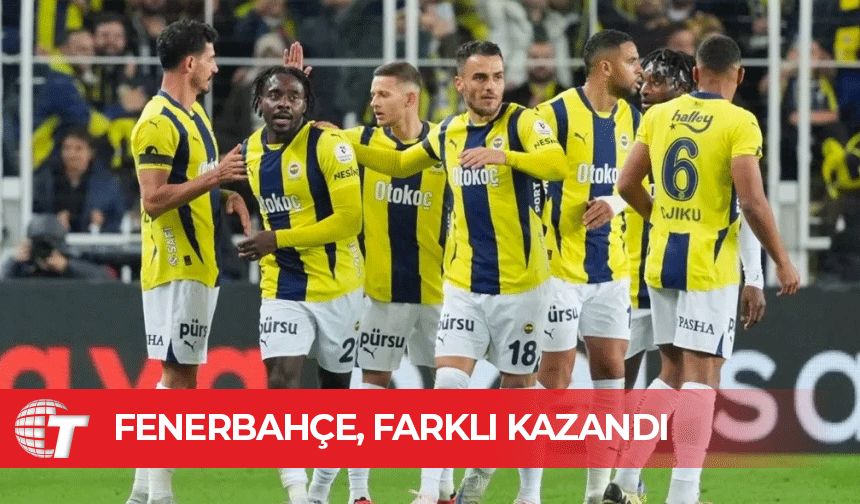 Fenerbahçe, Sivasspor karşısında farklı kazandı