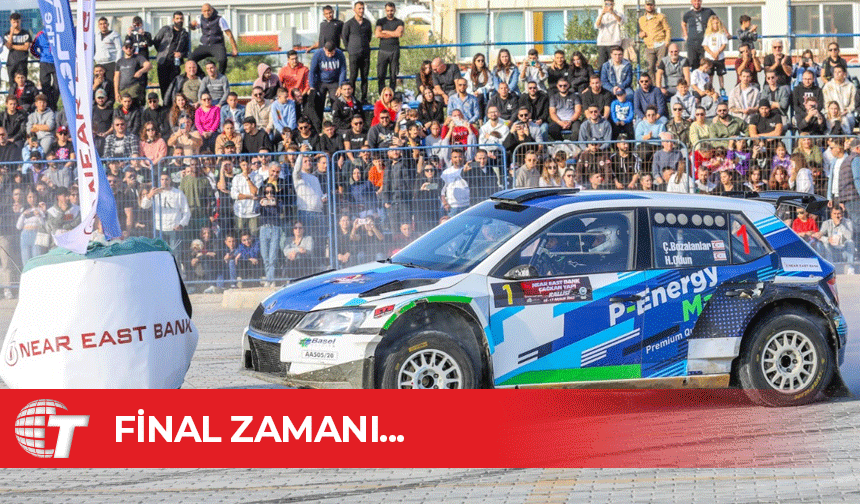 2024 Kuzey Kıbrıs Ralli Şampiyonası’nda final zamanı...