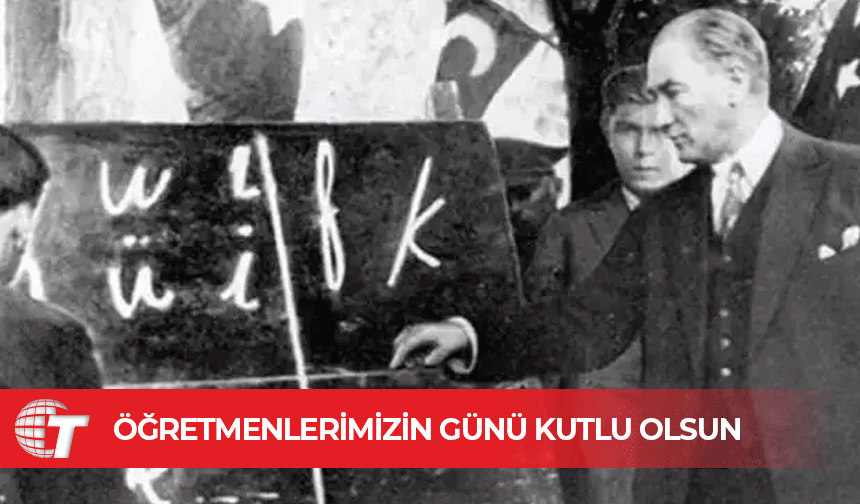 24 Kasım Öğretmenler Günü kutlu olsun...