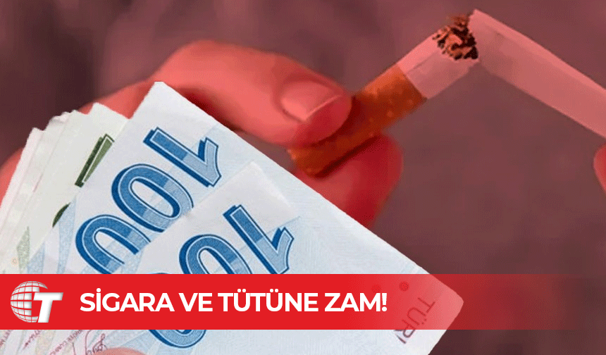 Tüm sigara ürünlerine 3 TL, tütünlere 7 TL zam!