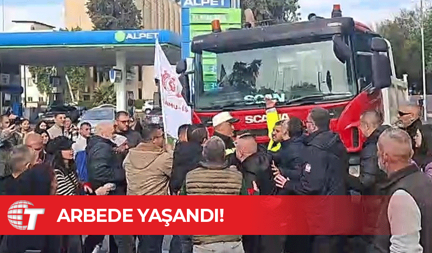 Meclis önünde eylemciler ile polis arasında arbede yaşandı