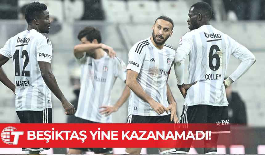 Beşiktaş bir türlü toparlanamıyor… Son 8 maçta 1 galibiyet