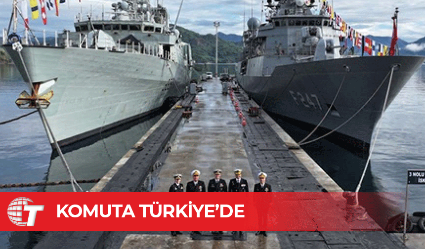 NATO Daimi Deniz Görev Grubu-2'nin komutası Türkiye'de