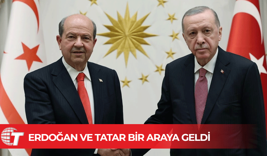 Türkiye Cumhurbaşkanı Erdoğan, Cumhurbaşkanı Tatar ile görüştü