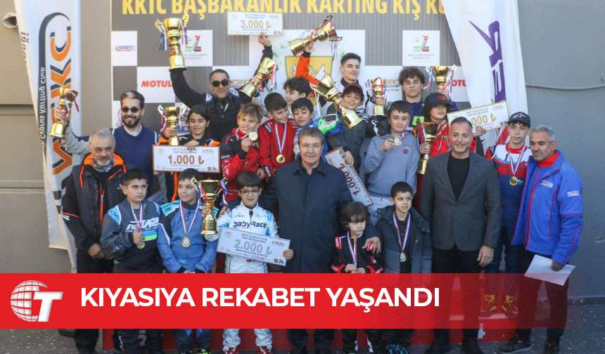 Başbakanlık Karting Kış Kupası yapıldı