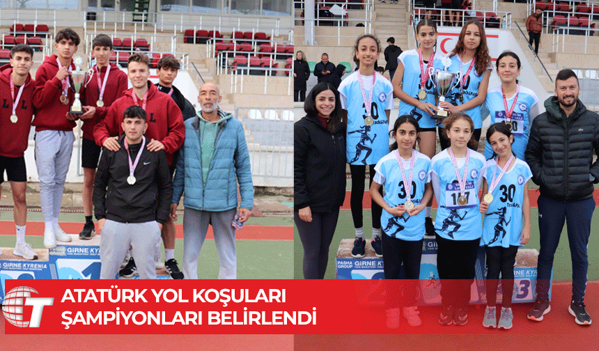 Atletizmde Atatürk Yol Koşuları gerçekleştirildi