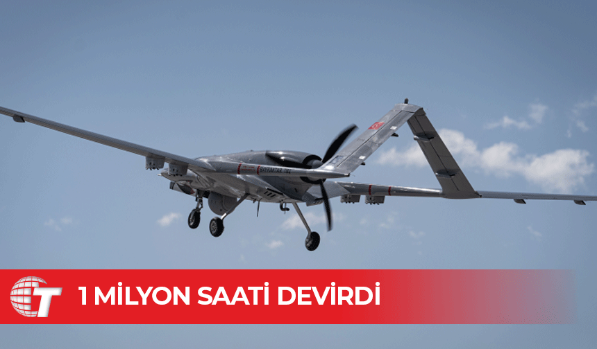 Bayraktar TB2'den yeni rekor: 1 milyon saati devirdi