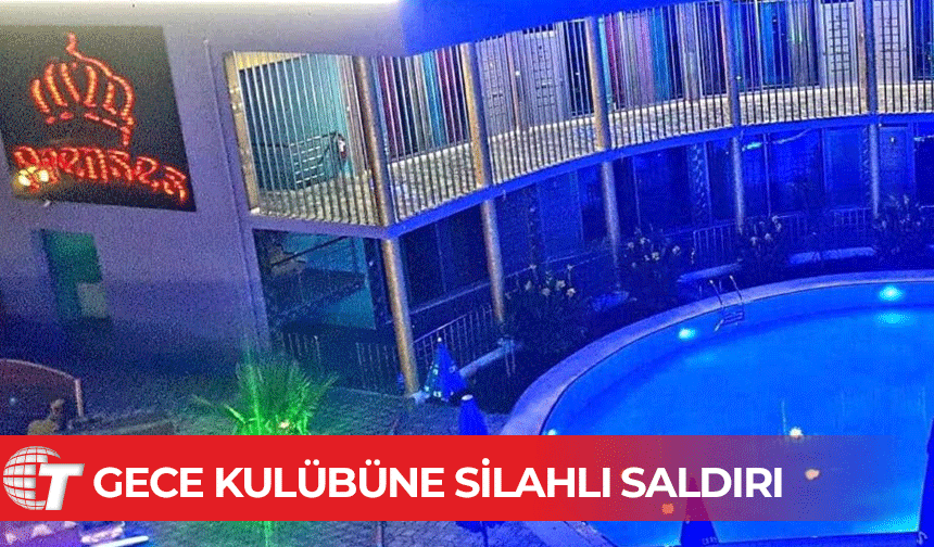 Kimliği belirsiz şahıs gece kulübünde ateş açtı!