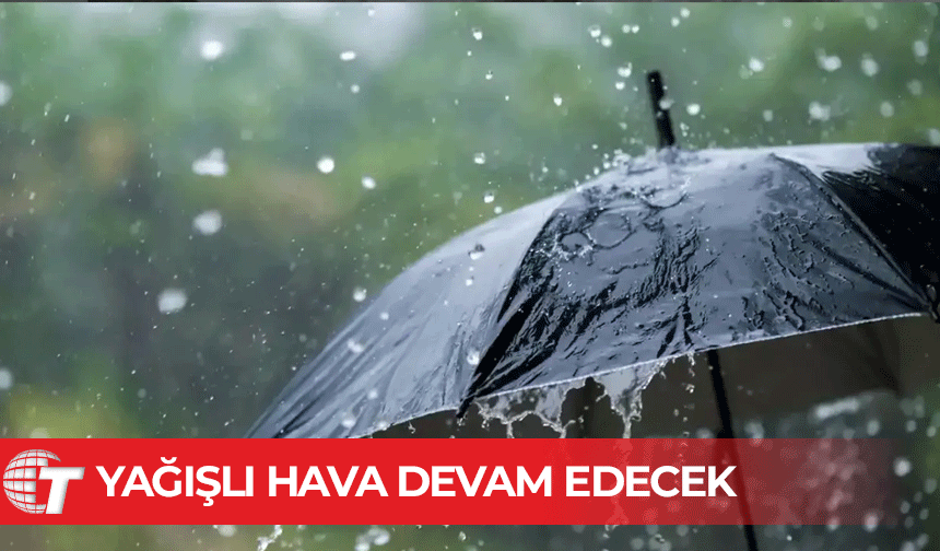 Hava gök gürültülü sağanak şeklinde devam edecek